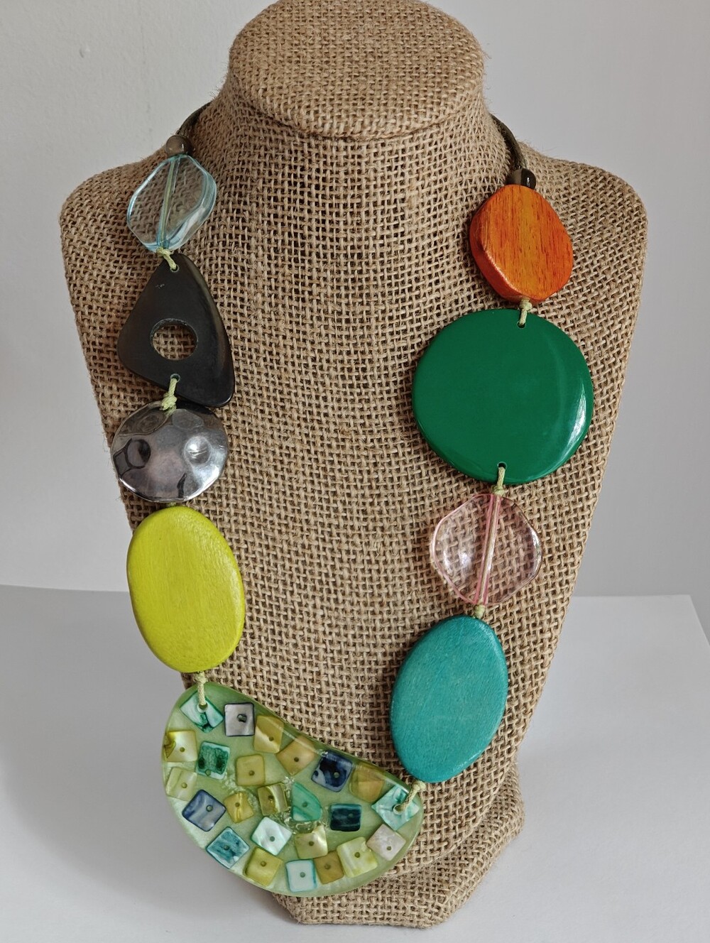 Y2K Bohemian Chunky Beads Necklace